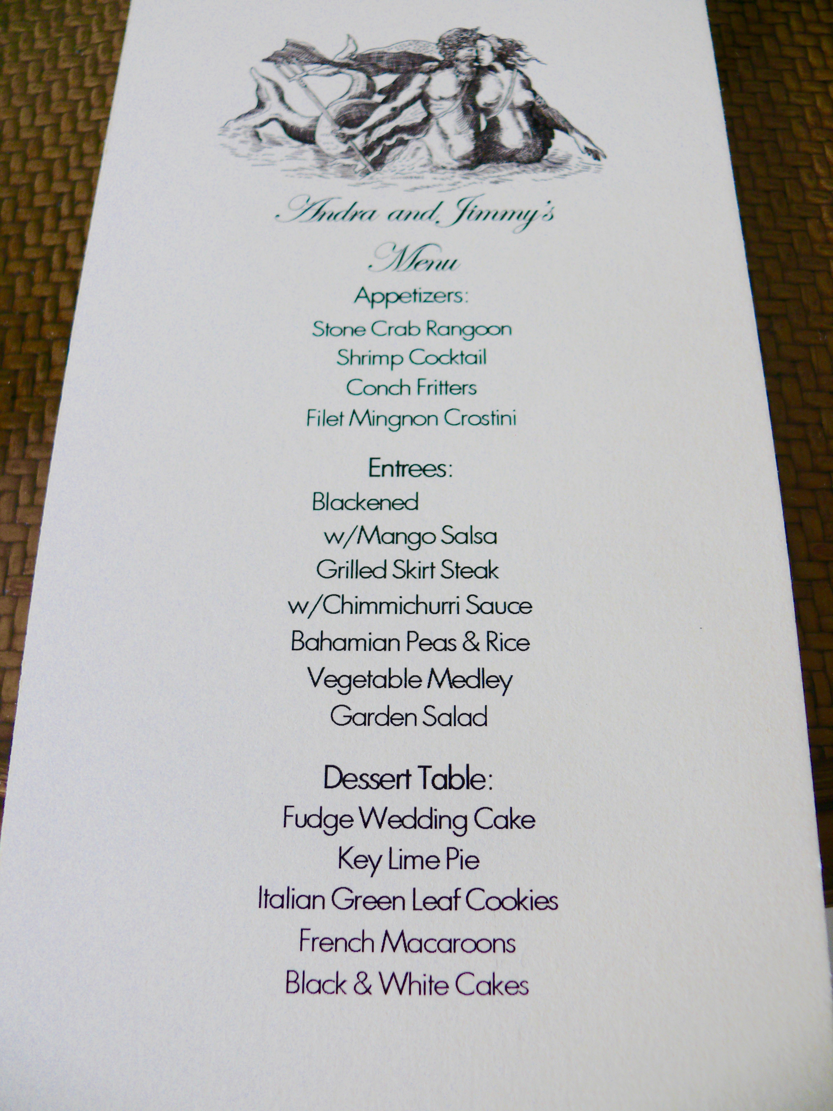 "Twister in the Tropics" Wedding