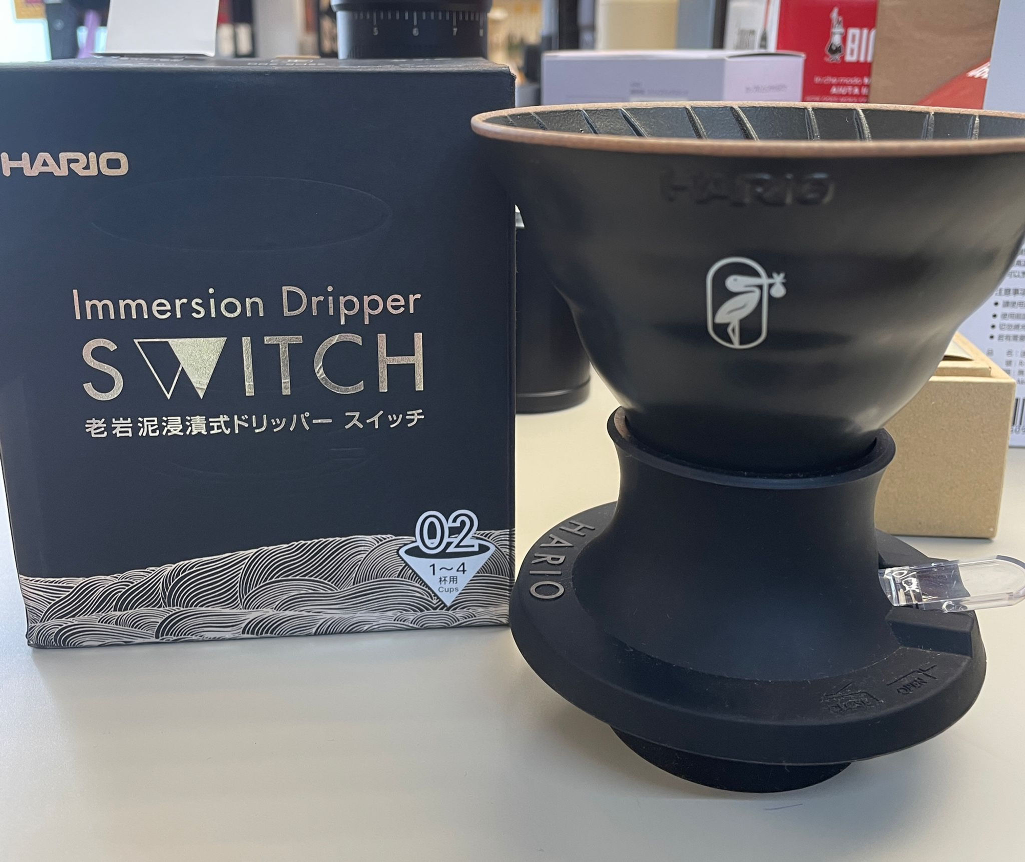Hairo x 陶作坊 PHILCOFFEA 限定聯名款Switch 老岩泥 02 聰明濾杯