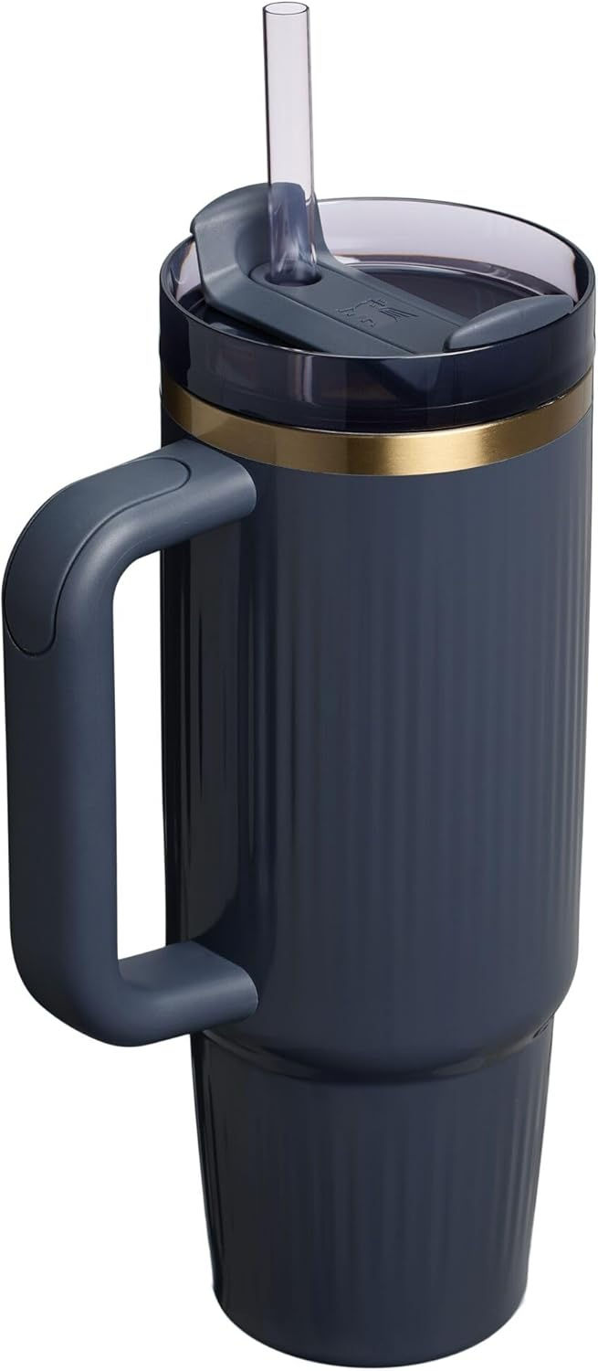 縮圖：30OZ  Stanley Quencher  H2.0  條紋暮光 Fluted Twilight ︳Stanley杯︳真空保溫水杯