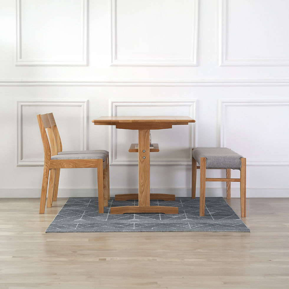 Thumbnail: WOODSTUFF-美國頂級白橡木實木T腳摺疊餐檯(可訂造/可改色)