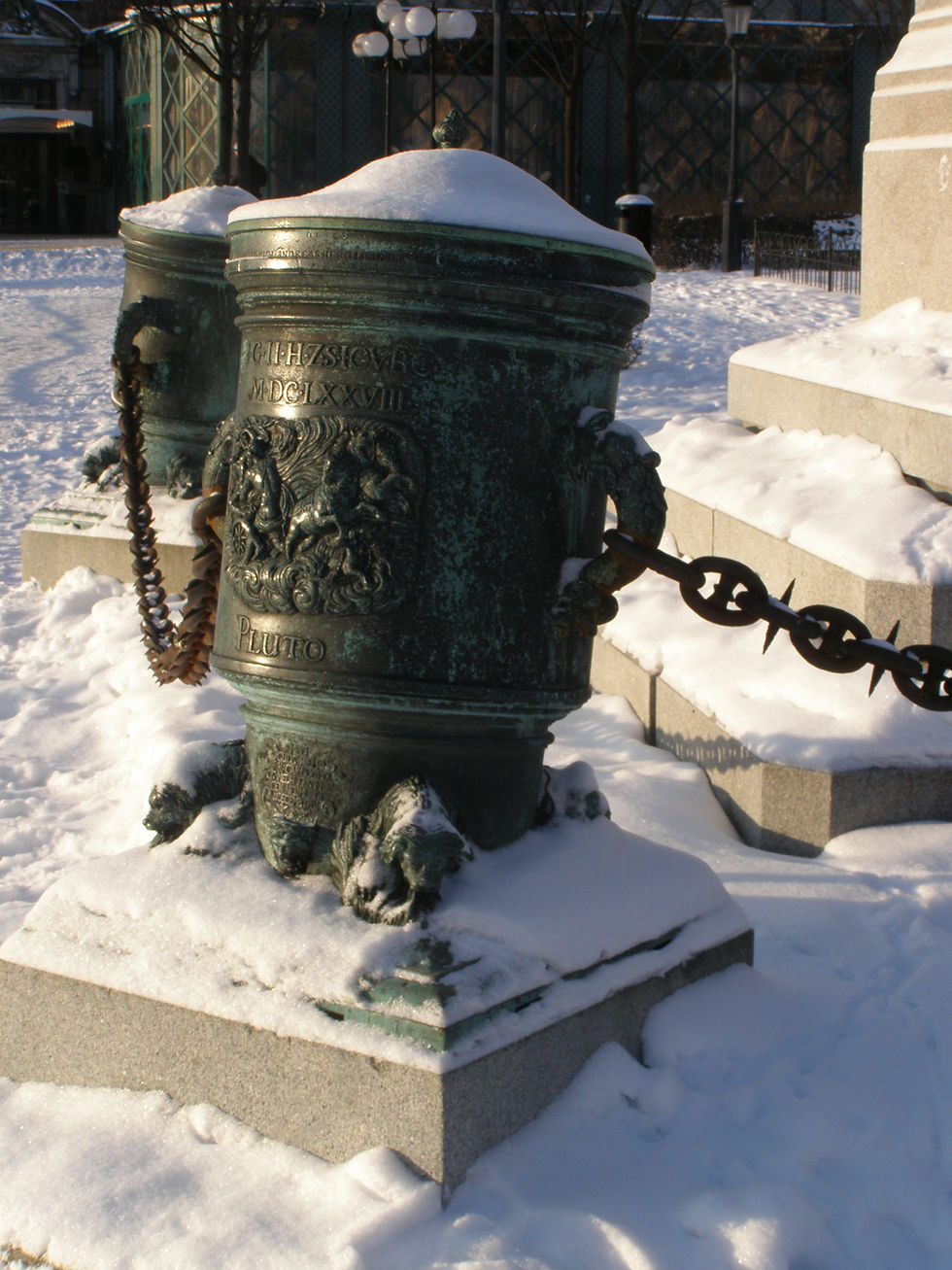 Vinter i Kungsträdgården