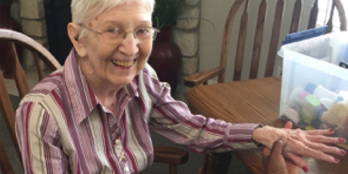 Residents Surprised with a Spa Day from Staff and Caregivers