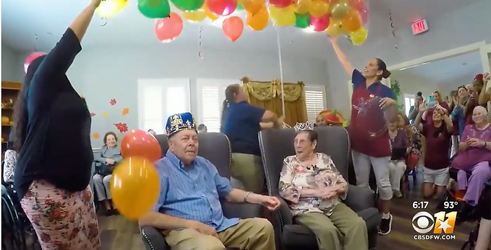 Seniors Celebrate Homecoming at a Fall Ball