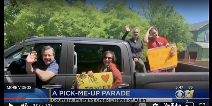 Allen Parade Gives Residents a Pick-Me-Up