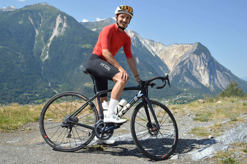 Julien Egli fondateur et coach vélo certifié en Valais et Vaud