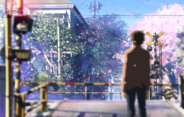 Такико прощается с Акари, «5 сантиметров в секунду», 2007, реж. Макото Синкай