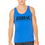 Thumbnail: EB3480z Men's Jersey Tank - Royal TriBlend w/ Zodiac Logo
