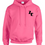 Thumbnail: EG342z Hooded Sweatshirt - Azalea w/ Zodiac Logo