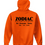 Thumbnail: EG342z Hooded Sweatshirt - Orange w/ Zodiac Logo