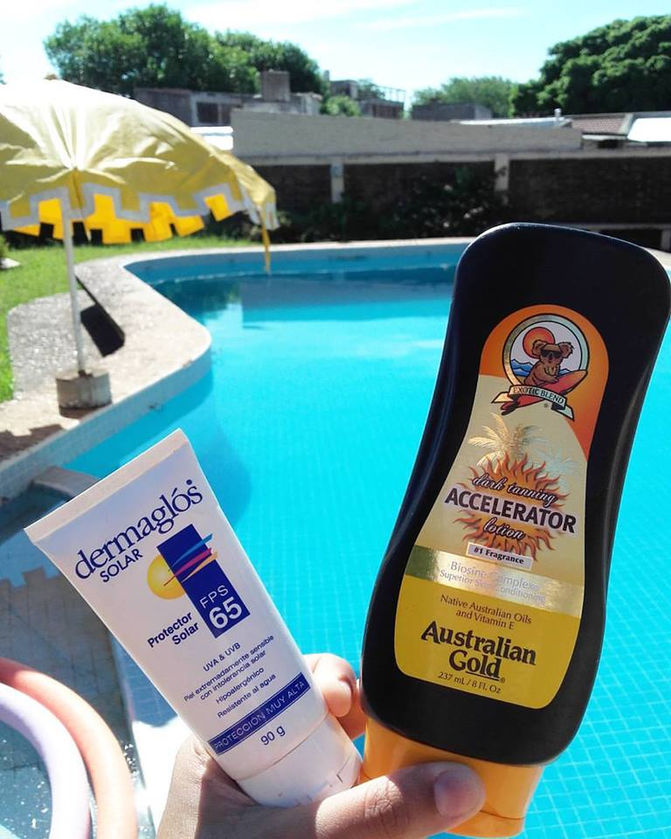 Protección y bronceado!