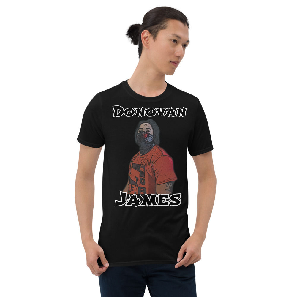 Donovan James "Masked DJ" Short-Sleeve Men's T-Shirt