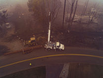 Fire Damage Inspection to Utility Lines