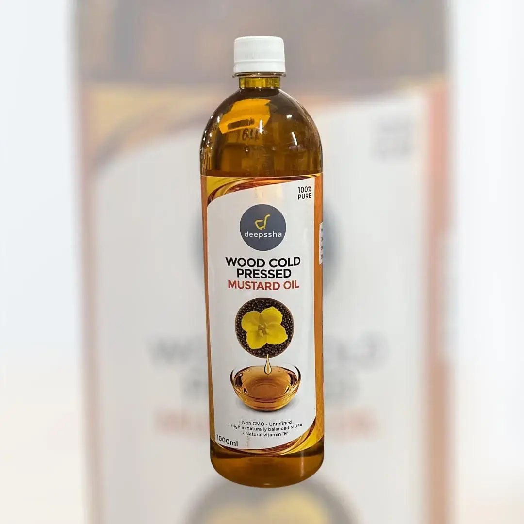 Yellow Mustard Oil - Wood Cold Pressed