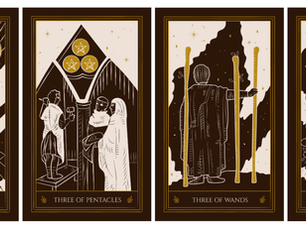 WHAT DO THE THREES MEAN IN TAROT?