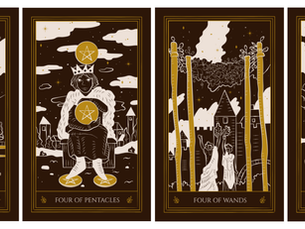 WHAT DO THE FOURS MEAN IN TAROT?