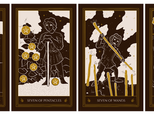 WHAT DO THE SEVENS MEAN IN TAROT?