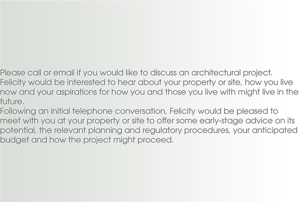 Contact information for Studio Felicity Bell.