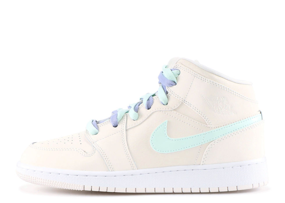 Thumbnail: Nike Air Jordan 1 "Mid Multi-Color Swoosh Phantom"