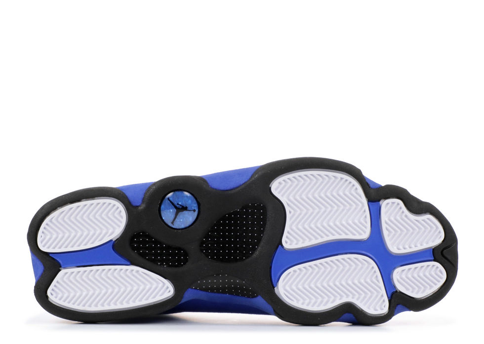Thumbnail: Nike Air Jordan 13 Retro "White Hyper Royal Black"