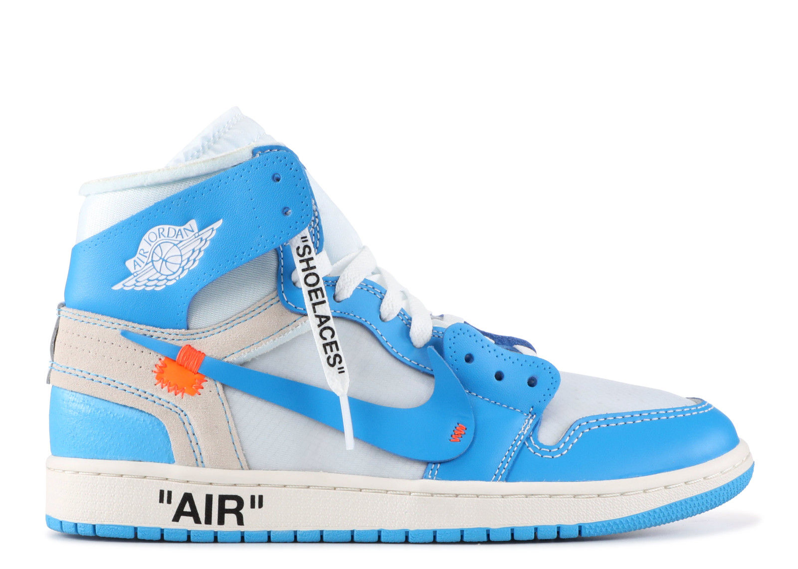 Nike Air Jordan 1 Retro High Off-White University Blue