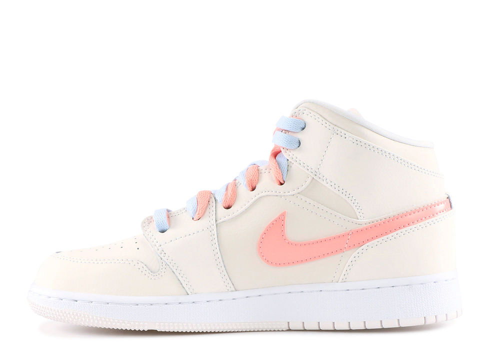 Thumbnail: Nike Air Jordan 1 "Mid Multi-Color Swoosh Phantom"