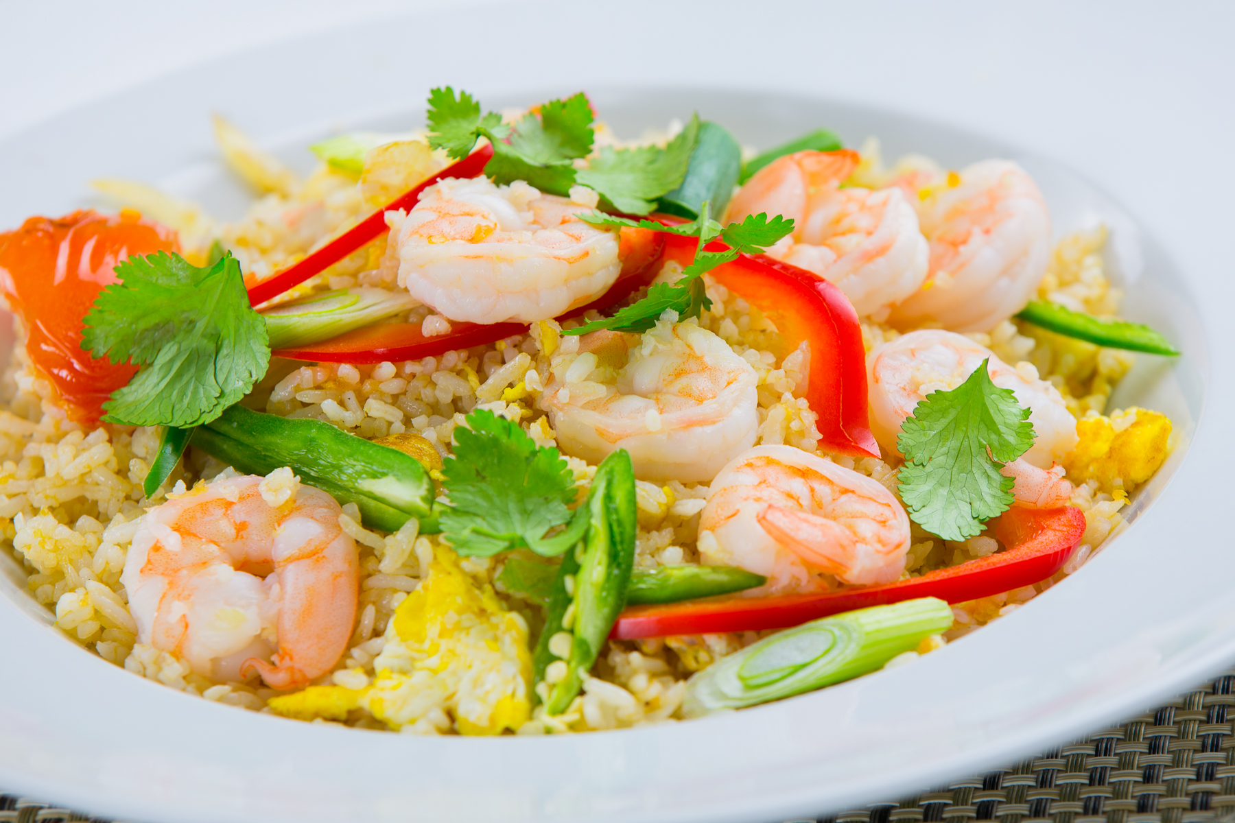 Spicy Shrimp Fried Rice
