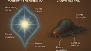 Diferença Entre Forma Pensamento e Larva Astral