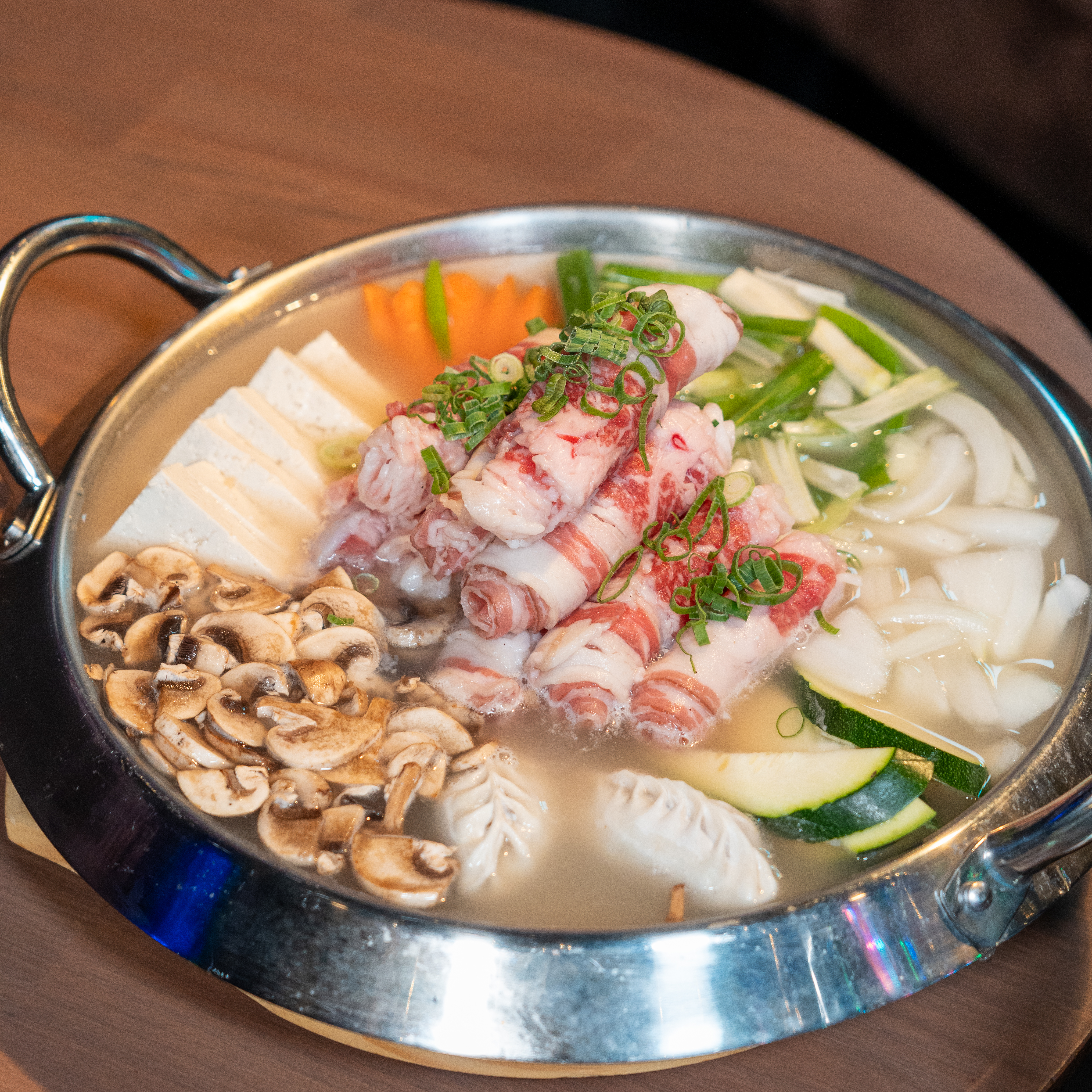 Arranged Food and Objects