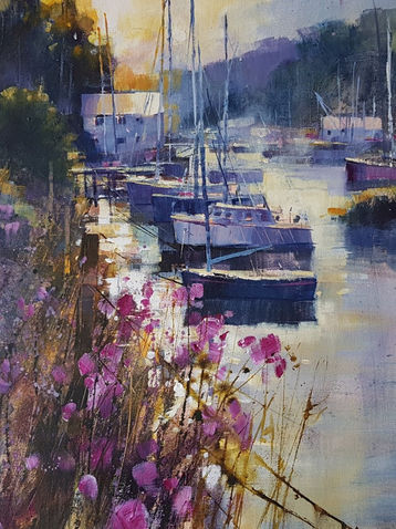 BOATS UP THE CREEK by Chris Forsey