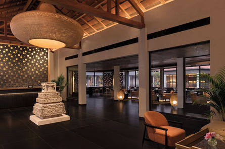 Luxury 5-star hotel lighting for hospitality interior design.