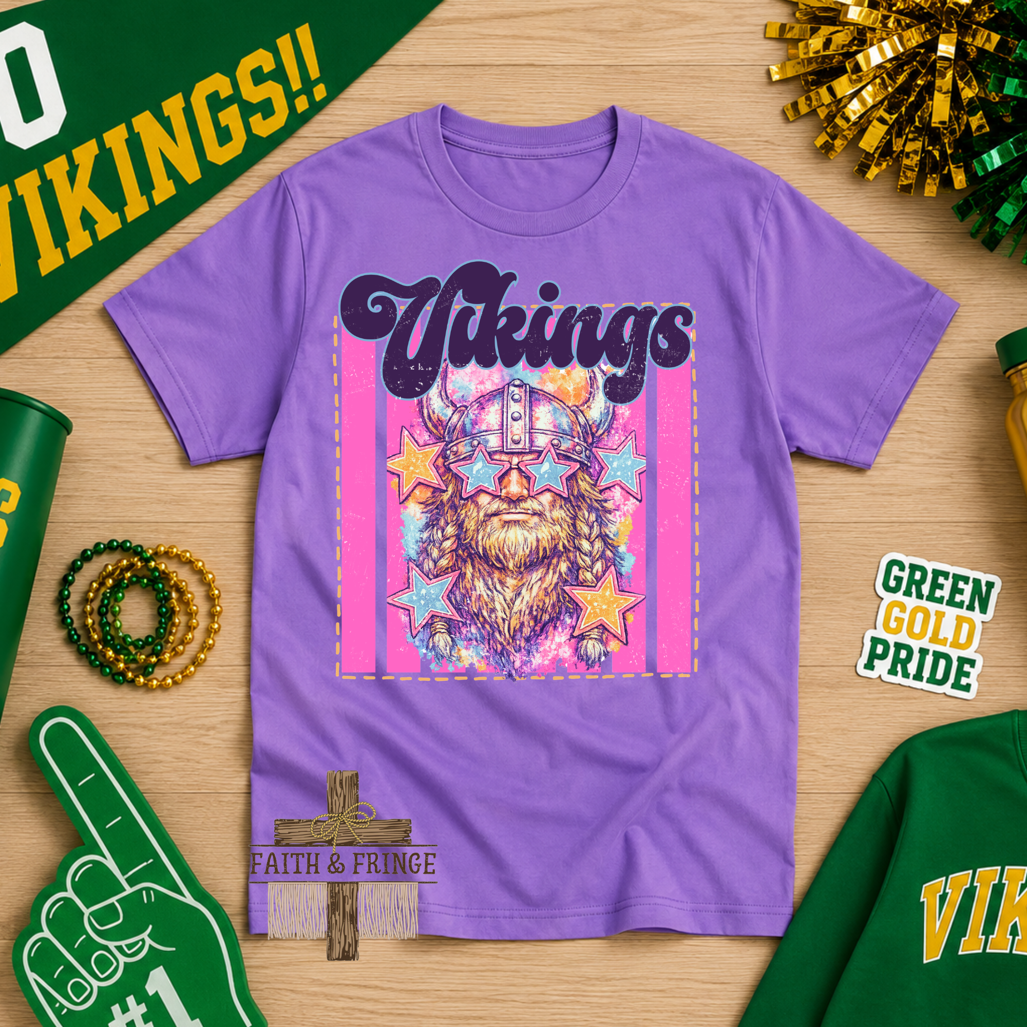 Trendy Vikings Tshirt
