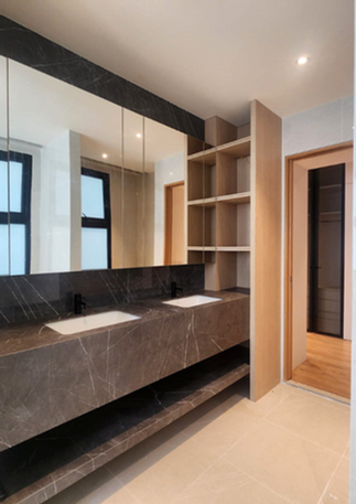 home renovation and toilet custom carpentry at Tai Hwan Grove Serangoon