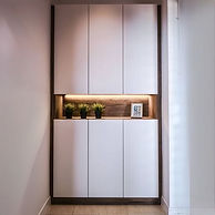 shoes cabinet custom made cosmos decor renovation and carpentry singapore
