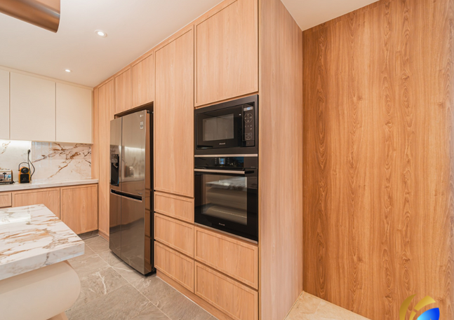 home renovation and kitchen custom carpentry at 20 Wilby Road Bukit Timah