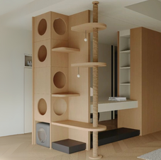Customized Cat Trees & Hideouts by Cosmos Decor renovation contractor and carpenter in Singapore