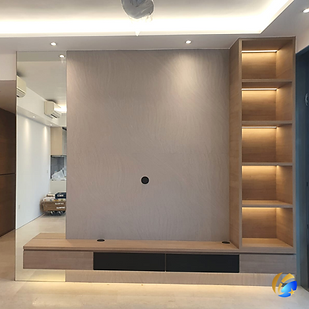 Residential Project Cosmos Decor Pte Ltd customized furniture and renovation singapore