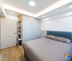 custom bedroom carpentry renovation in Singapore by Cosmos Decor best carpenter and renovation contractor singapore