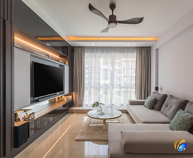 Residential Project Cosmos Decor Pte Ltd customized furniture and renovation singapore