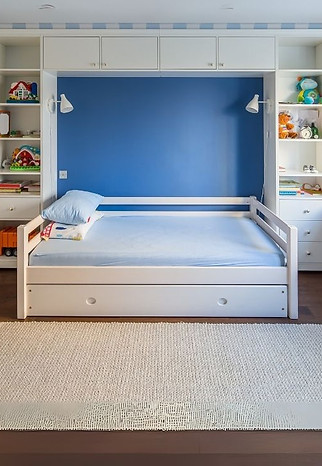 platform bed with storage kids furniture carpentry service in Singapore by Cosmos Decor