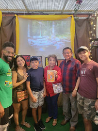 Customers enjoying Endless Life Teas - Moringa and Soursop Tea Blends. 