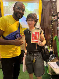 Customers enjoying Endless Life Teas - Moringa and Soursop Tea Blends. 