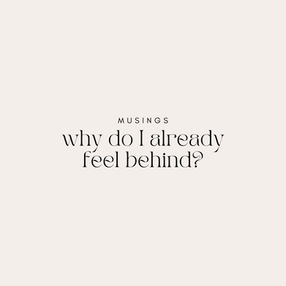 feeling behind? embrace a fluid mindset
