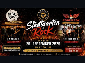 "Läärguet" am Stadtgarten-Rock