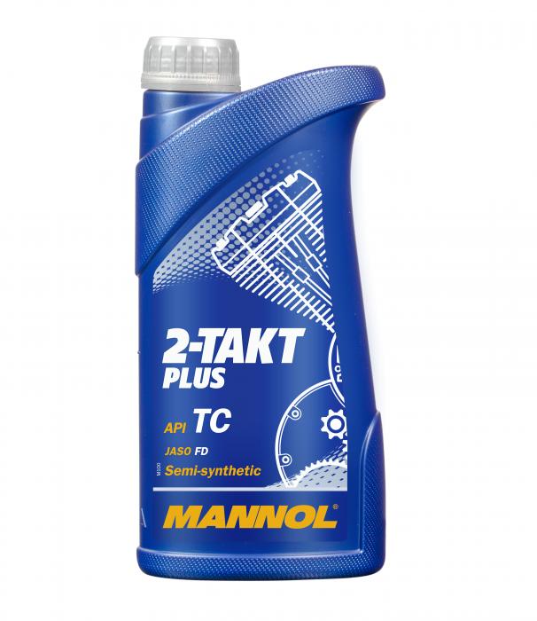 Dzinēja degvieleļļa 2T Mannol Plus 1l
