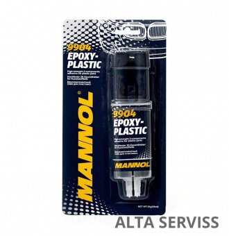 Divkomponentu līme plastmasai Mannol 9904 Epoxy-Plastic