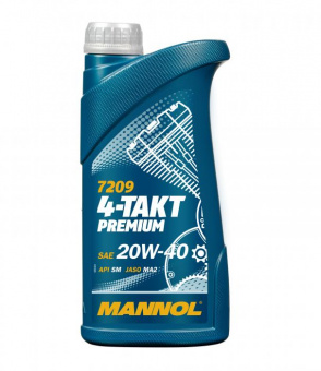 Eļļa Mannol 7209 4-Takt Premium 20W-40