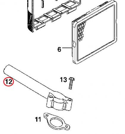 Briggs&amp;stratton Ieplūdes kolektors 5,5HP (794305)