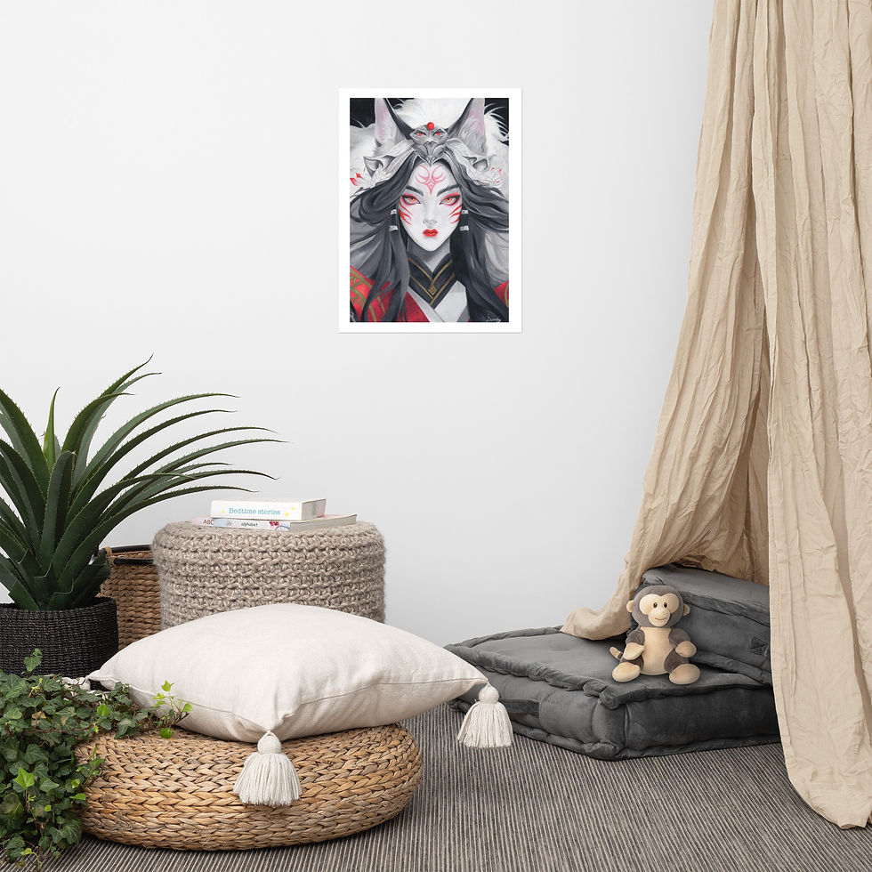 Impression de l'oeuvre : Kitsune