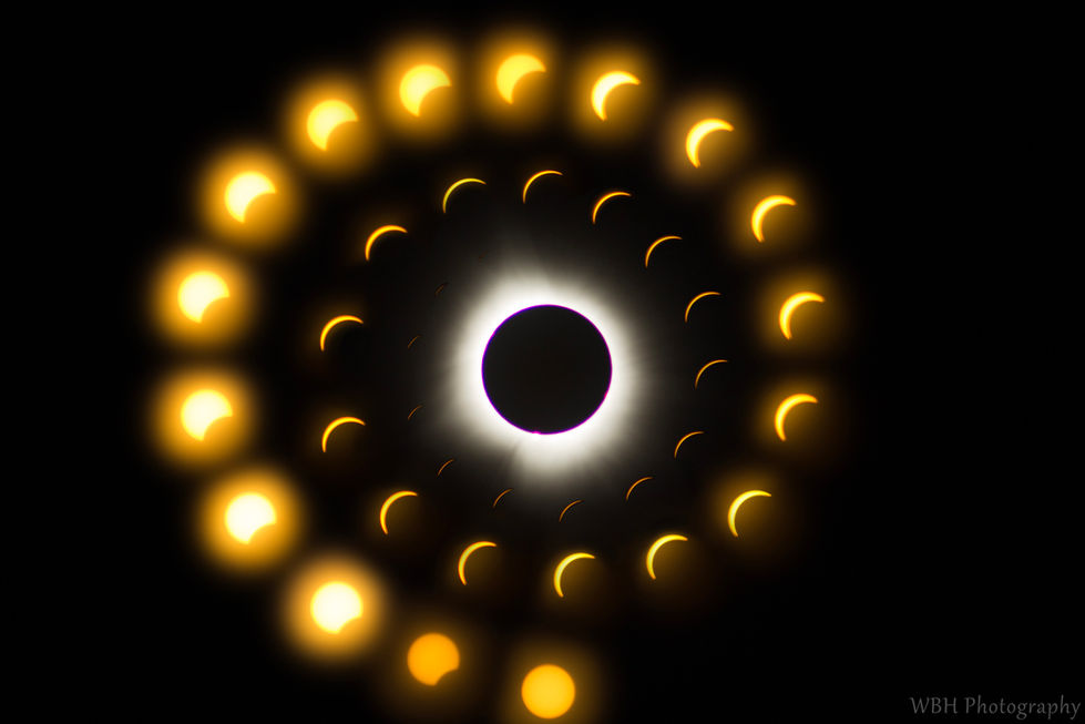 Eclipse Swirl: The Phases of Light