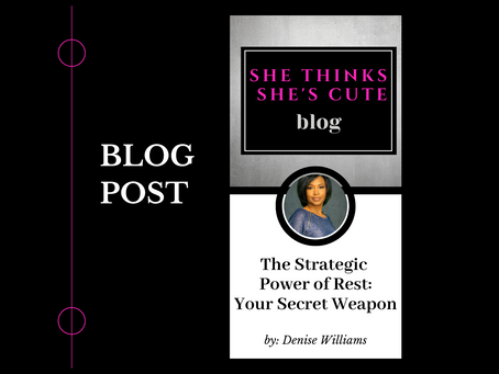 The Strategic Power of Rest: Your Secret Weapon